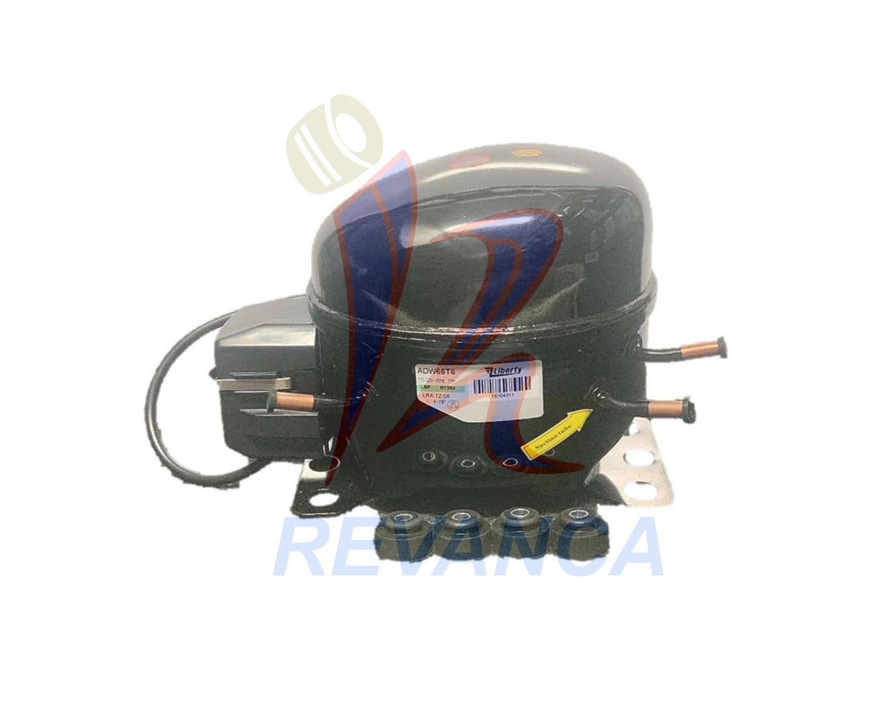 COMPRESOR 1/10HP DE NEVERA EJECUTIVA/DISPENSADOR DE BOTELLON (R134A)