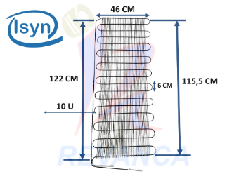PARRILLA DE NEVERA 1/3 A 1/4