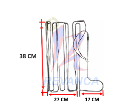 RESISTENCIA NEVERA LG 5300JB1079F/DHR-20999 /DHR21463C 110V