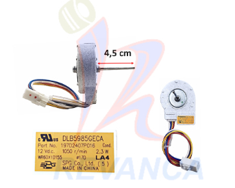MICRO MOTOR NEVERA MABE/G.E 11.3V/2.3W WR60X10209/WR60X10155/197D2407P016/197D2407P013