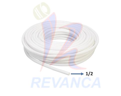 MANGUERA POLYFLO BLANCA DE 1/4 PARA NEVERA/FILTROS DE AGUA/OTROS (ROLLO X 50M) - Vista 0