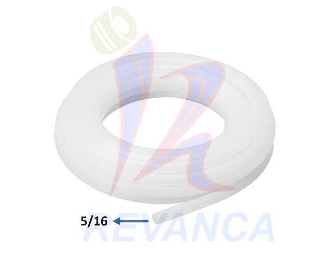 MANGUERA POLYFLO BLANCA DE 5/16 PARA NEVERA/FILTROS DE AGUA/OTROS (ROLLO X 50M)