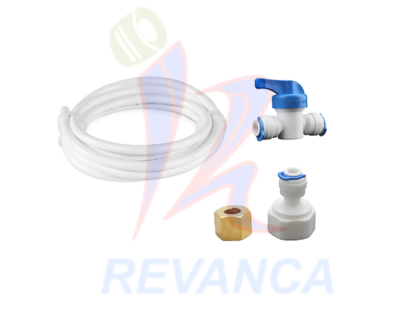 KIT DE INSTALACION FILTRO DE NEVERA/AGUA/OTROS C/LLAVE PLASTICA PTP25