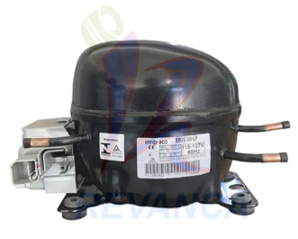 COMPRESOR NEVERA EMBRACO 1/6 HP R600 EM2P60CLP