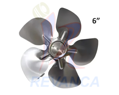 ASPA ALUMINIO MOTOR NEVERA 6 PULGADAS