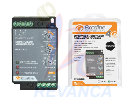 SUPERVISOR 220V DE FASE MONOFASICO CON MANEJO DE CARGA EXCELINE GSM-L220 - Vista 0
