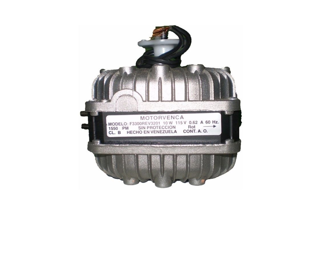 MOTOR 18W MOTORVENCA 220V SIN ASPA Y SIN BASE