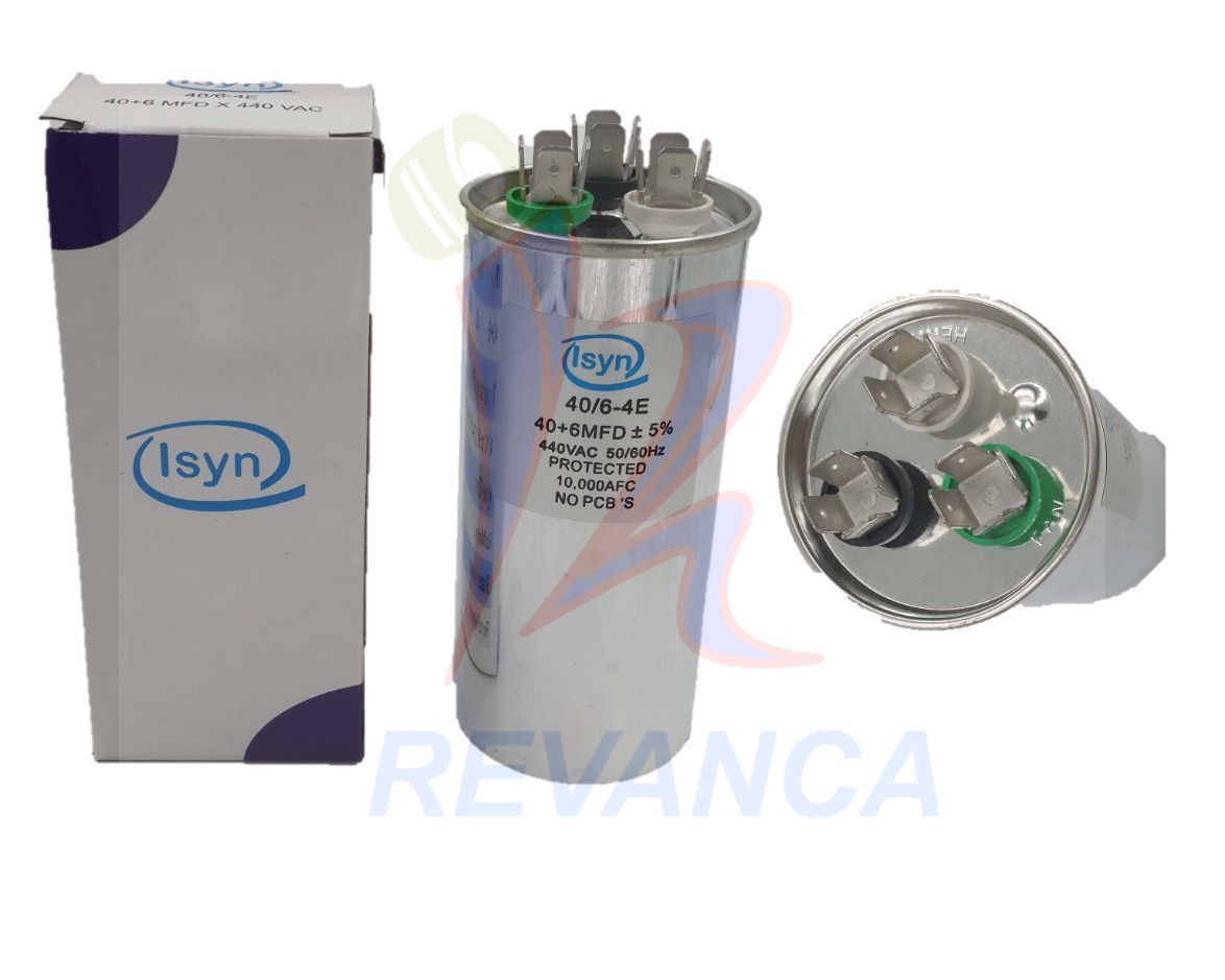 CAPACITOR ISYN DE MARCHA - 25+5MF - 370V/440V