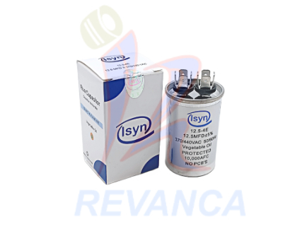 CAPACITOR ISYN DE MARCHA - 12.5MF -  370V/440V