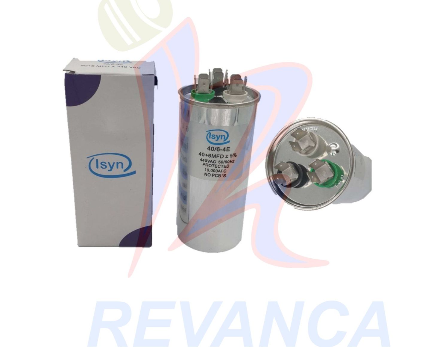 CAPACITOR ISYN DE MARCHA - 50+3MF -  370V/440V