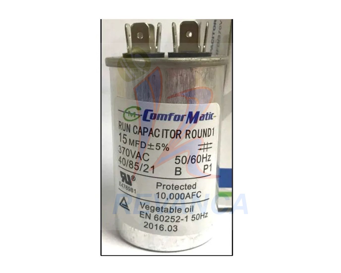 CAPACITOR DE MARCHA - 5MF 370V CONFORMATIC