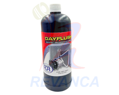 LIMPIADOR ROJO DAYFLUSH 1L CONDENSADORES/EVAPORADORES (12 UND X CAJA)