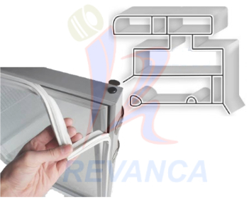 EMPACADURA DE NEVERA SRSE-W02 (50 METROS) INCLUYE IMAN