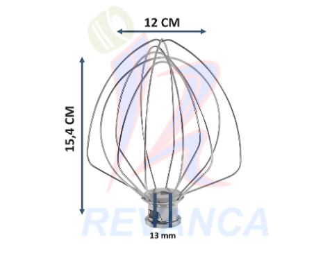 GLOBO PARA BATIDORA KITCHENAID 4.5QT WP9704329 (K45WW)