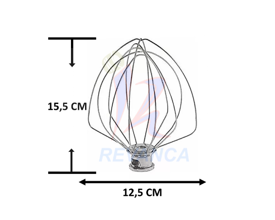 GLOBO DE BATIDORA KITCHENAID WPW10731415 5QT REEMPLAZO ALTA CALIDAD