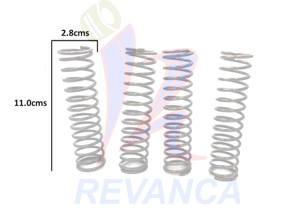 RESORTE AMORTIGUADOR HACEB (JUEGO DE 4 PZAS)