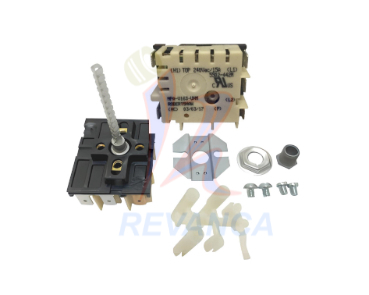 SWITCH COCINA INFINITO 5500-202M/MPA-V116-UXM ROBERTSHAW 240V S/PERILLA