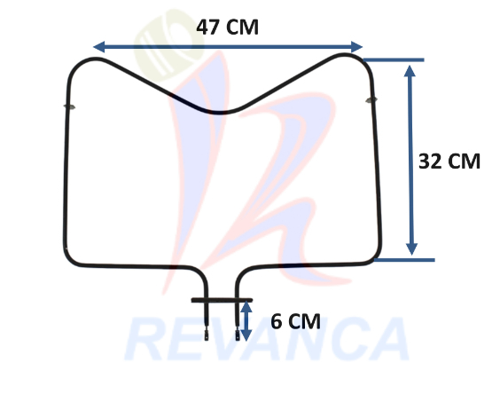 RESISTENCIA HORNO ELECTRICO WHIRLPOOL 9750213 250V/2500W