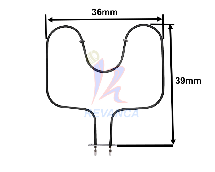 RESISTENCIA DE HORNO ELECTRICO W10207397 CH7397/240V/2000W SUPCO