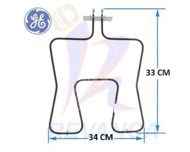 RESISTENCIA DE HORNO ELECTRICO G.E CH44X5043/WB44X5043 240V/3000W