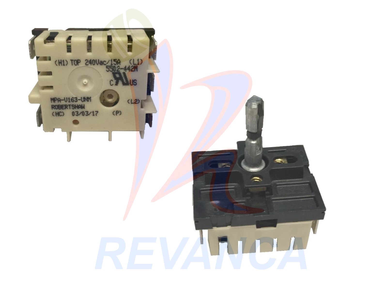SWITCH COCINA INFINITO 220V (INF-240-577B/5502-442M) ROBERTSHAW