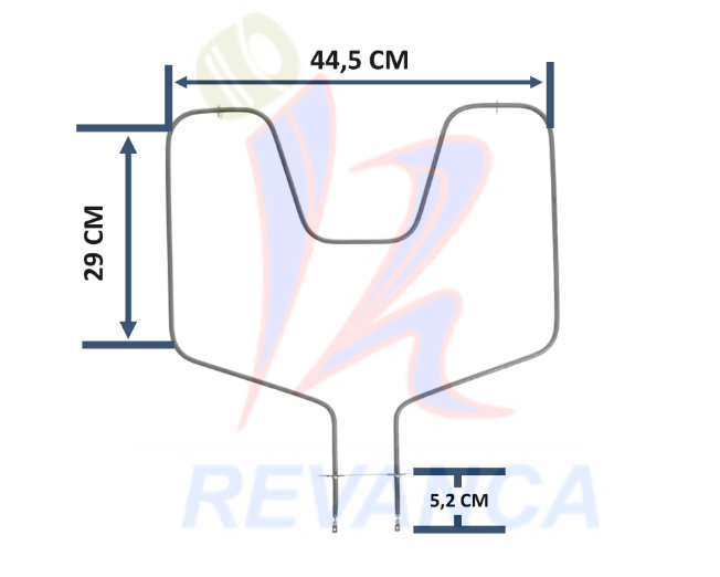 RESISTENCIA DE HORNO G.E WB44K100005/CH44K10005