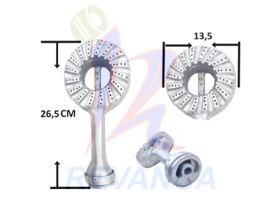 QUEMADOR REVERBERO INDUSTRIAL ECONOMICO 13.5 CM C/HUECO