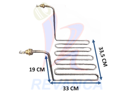 RESISTENCIA DE FREIDORA 220V - 3500W (5U)