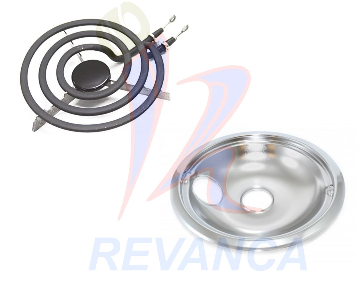RESISTENCIA 3 VUELTAS 6 PULG EN 220V C/PLATO