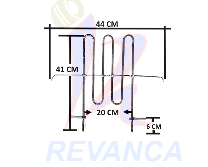 RESISTENCIA DE HORNO ELECTRICO 110V/1100WATT
