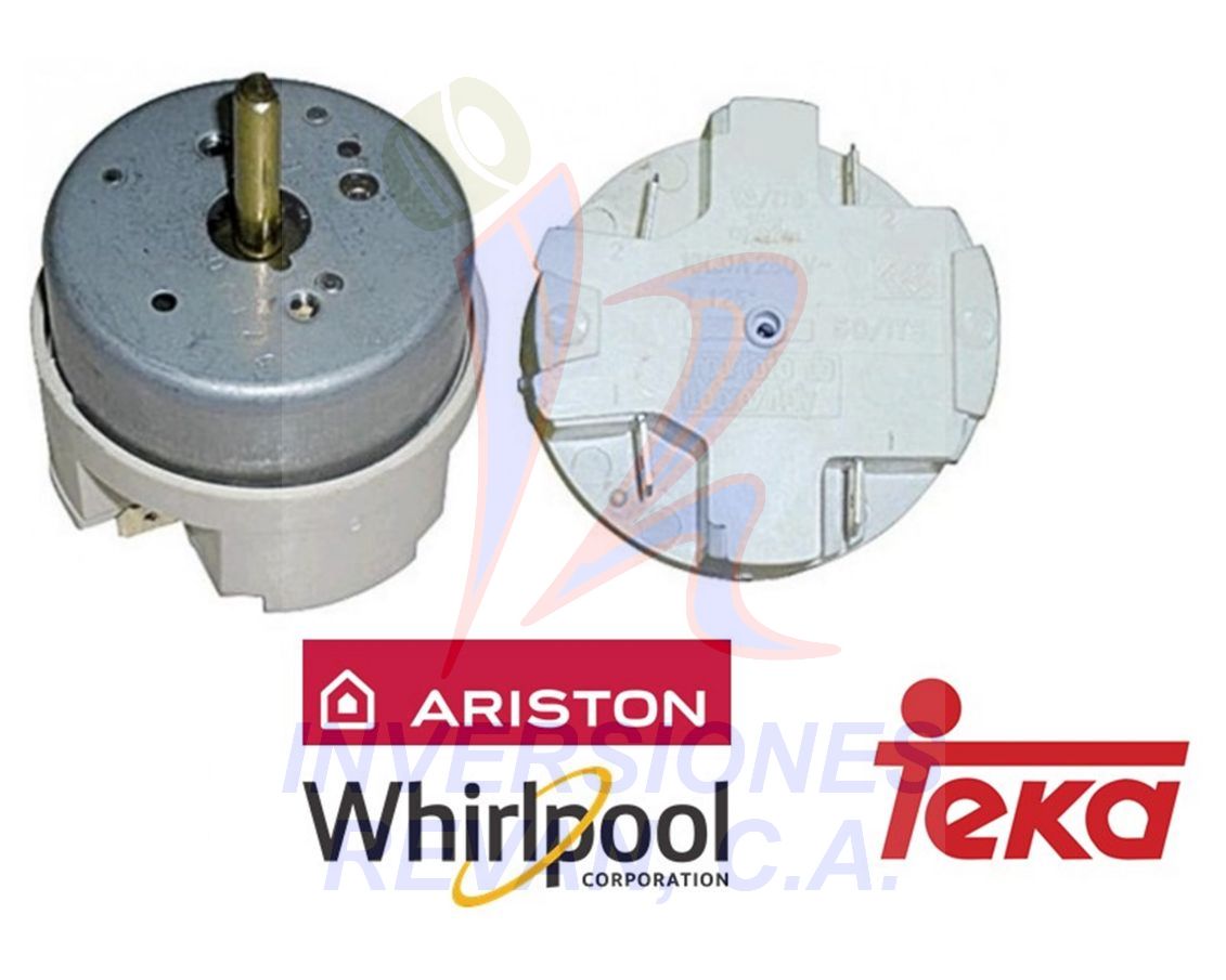 RELOJ TEMPORIZADOR 120MIN DE HORNO EUROPEOS 16A/120-240VAC/1/4HP (802465)