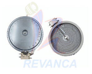 RESISTENCIA DE VITROCERAMICA 8 PULGADA 2400W/250V