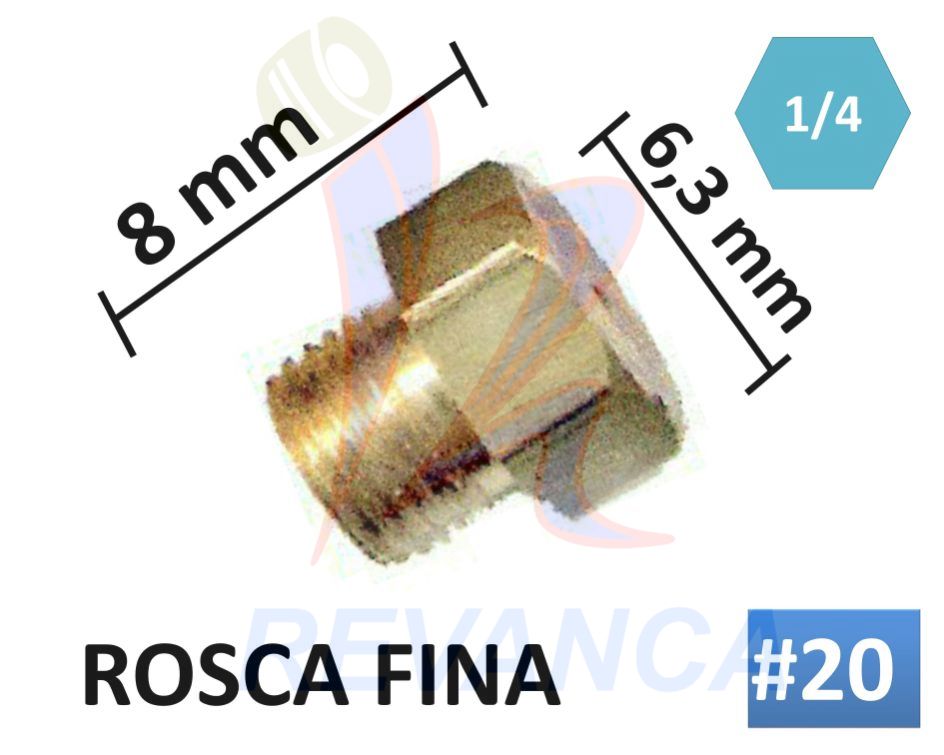 ESPREA Nº 20 - ROSCA FINA CONICA