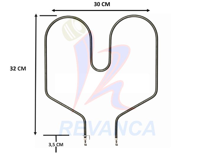 RESISTENCIA DE HORNO TEKA 83040746 1000W-220V