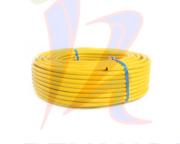 MANGUERA AMARILLA DE PRESION 3/8 200 PSI (ROLLO X 100 M)