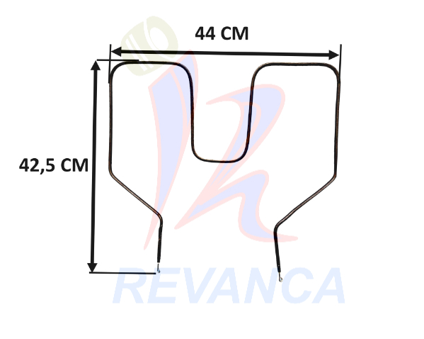 RESISTENCIA #2 43X40CM 2500WATTS
