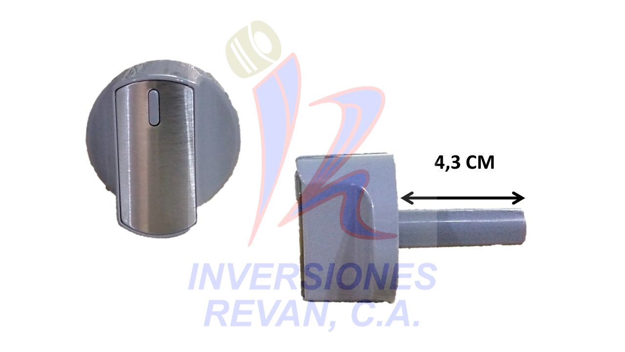 PERILLA COCINA MABE ORIGINAL CAÑON LARGO GRIS VASTAGO DELGADO