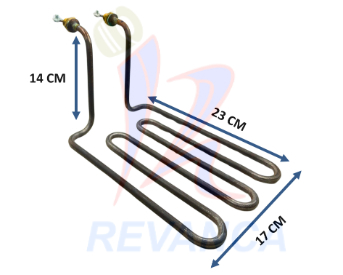 RESISTENCIA DE FREIDORA ELECTRICA 23X17CM 220V 2500W
