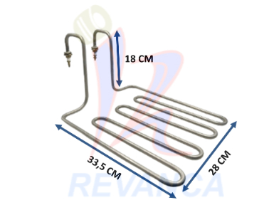 RESISTENCIA DE FREIDORA ELECTRICA 220V 5000W (4U)