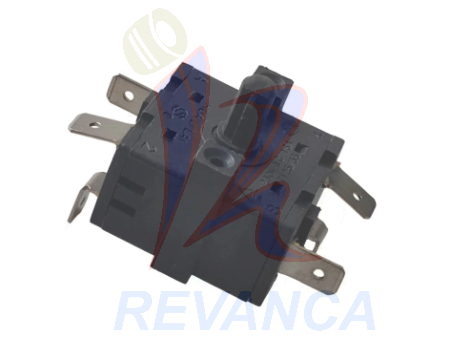 SWITCH SELECTOR HORNO FZ31-10 HUA LI LAI  6 POSICIONES 125VAC 16A - Vista 0