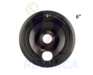 PLATO NEGRO PORCELANA COCINA ELECTRICA 6¨ WB31M20 GENPRO - Vista 0