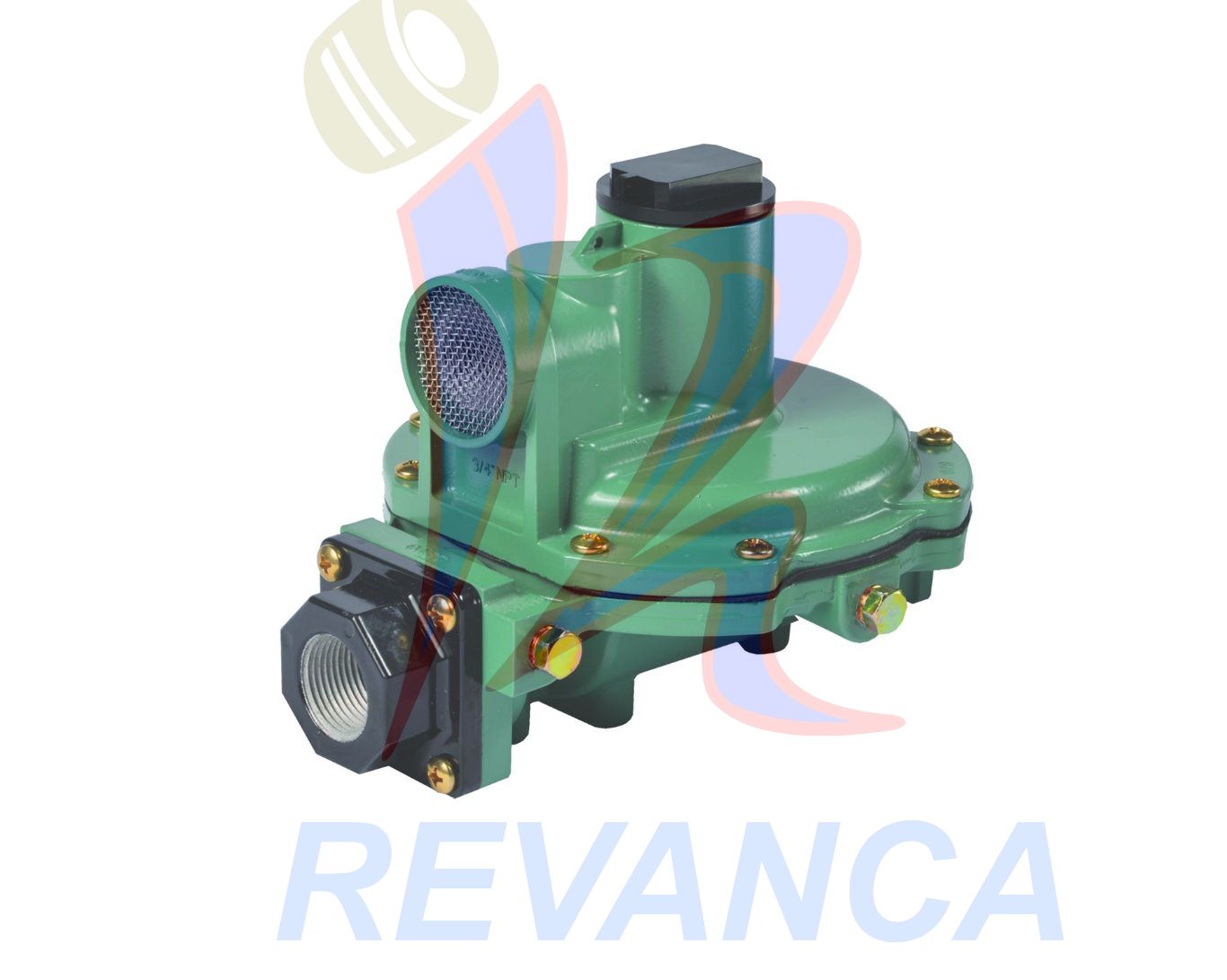 REGULADOR INDUSTRIAL EMERSON/FISHER 3/4X3/4 R622-DFF