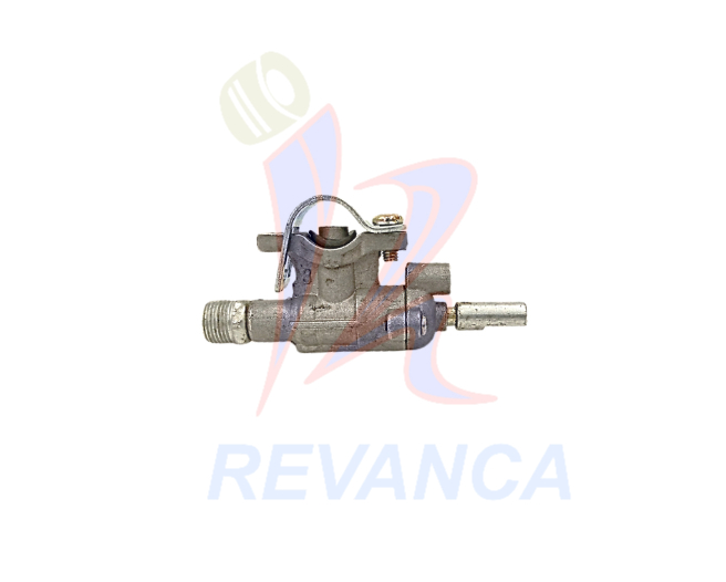 VALVULA RECTA C/ABRAZADERA ROSCA 5/16 COCINAS HAIER/FRIGILUX/PREMIUM/PREMIER - Vista 0