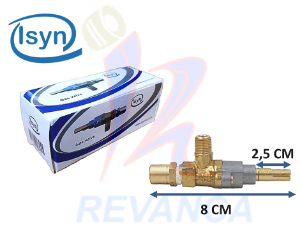 VALVULA COCINA CORTA RECTA UNIVERSAL C/S TAPPAN IMPORTADA