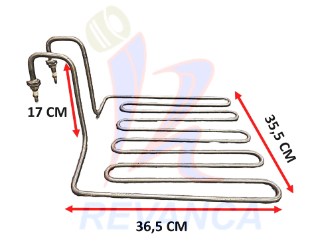RESISTENCIA DE FREIDORA 220V - 8000W (5U) ES11-07