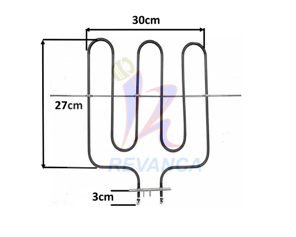 RESISTECIA DE HORNO ELECTRICO TEKA 83040749/A125840 1900W/230V