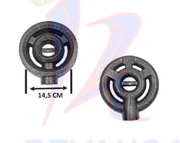 QUEMADOR INDUSTRIAL REVERBERO POTENCIA NEGRO 14.5 CM