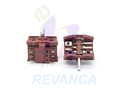 SWITCH CONMUTADOR HORNO/COCINA 4 POSICIONES 3 TERMINALES 16A/250V - Vista 0