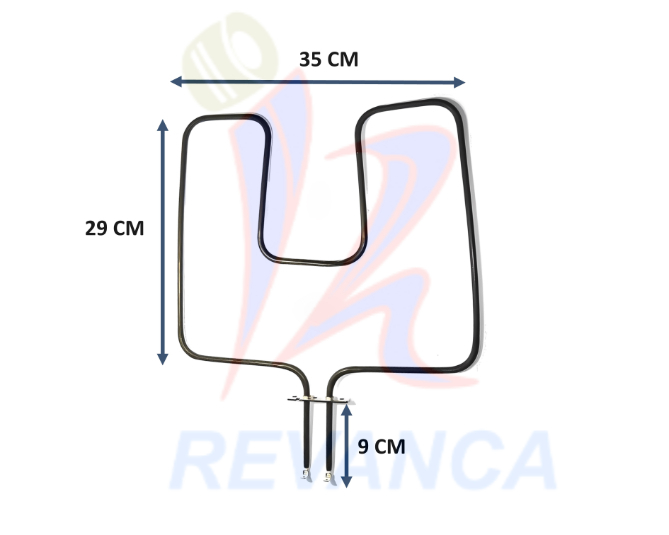 RESISTENCIA DE HORNO ELECTRICO EUROPEO 1000W /230V