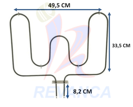 RESISTENCIA DE HORNO ELECTRICO ELECTROLUX/FRIGIDAIRE 318255401 - Vista 0